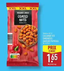 ALDI TRADER JOE'S Cacahuètes enrobées saveur paprika offre