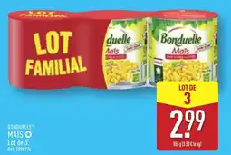 ALDI BONDUELLE Maïs offre