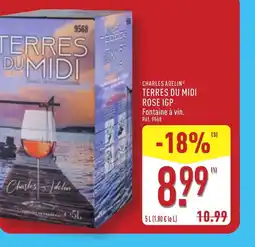 ALDI CHARLES ADELIN Terres du midi rose igp offre