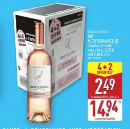 ALDI BRISES LÉGÈRES igp mediterranee offre