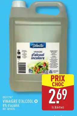 ALDI DILECTA Vinaigre d'alcool offre