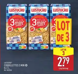 ALDI LUSTUCRU Coquillettes 3 min offre