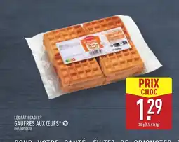 ALDI LES PÂTISSADES Gaufres aux œufs offre