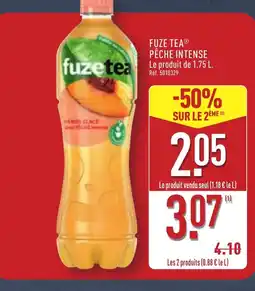 ALDI FUZE TEA Pêche intense offre