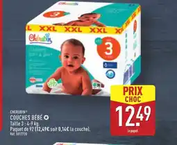 ALDI CHERUBIN Couches bébé offre