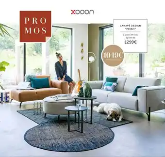 Xooon Canapé Design Prizzi offre