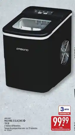 ALDI AMBIANO Machine à glaçons offre