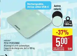 ALDI AMBIANO Pèse personne offre
