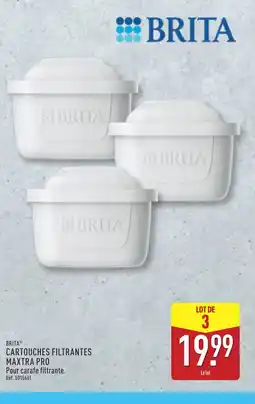 ALDI BRITA Cartouches filtrantes maxtra pro offre