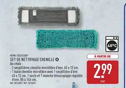 ALDI HOME CREATION Set de nettoyage chenille offre