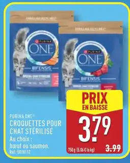ALDI PURINA ONE Croquettes pour chat stérilisé offre
