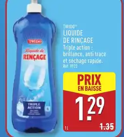 ALDI TWIDO Liquide de rinçage offre
