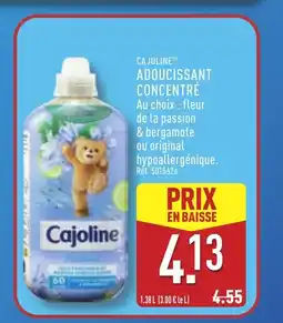 ALDI CAJOLINE Adoucissant concentré offre
