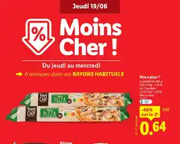 Lidl Pâte à pizza offre