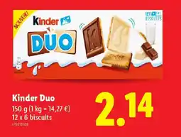 Lidl KINDER Duo offre