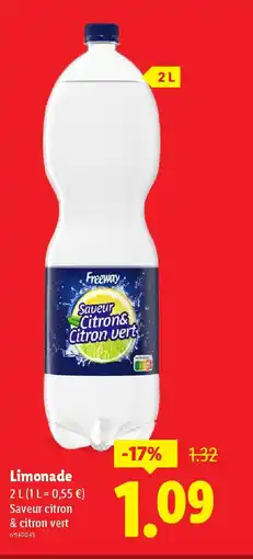 Lidl Limonade offre
