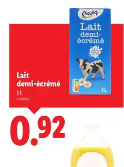 Lidl Lait demi- écrémé offre