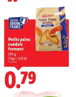 Lidl Petits pains suédois froment offre