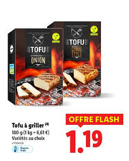 Lidl Tofu à griller offre