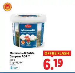 Lidl Mozzarella di Bufala Campana AOP offre
