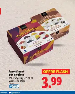 Lidl Assortiment pot de glace offre