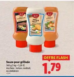 Lidl Sauce pour grillade offre