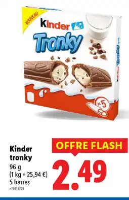 Lidl KINDER Tronky offre