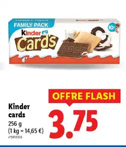 Lidl KINDER Cards offre