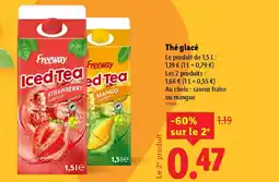 Lidl Thé glacé offre
