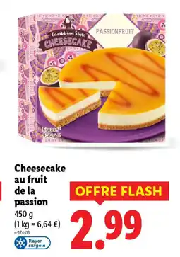 Lidl Cheesecake au fruit de la passion offre