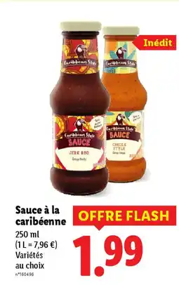 Lidl Sauce à la caribéenne offre