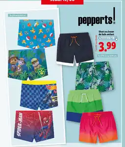 Lidl Short ou boxer de bain enfant offre