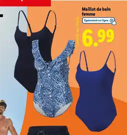Lidl Maillot de bain femme offre