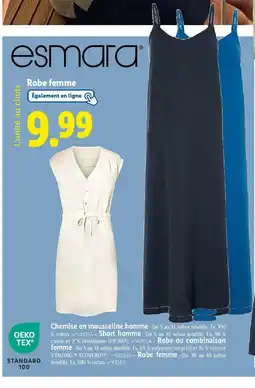 Lidl ESMARA Robe femme offre