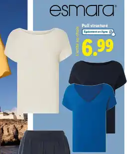 Lidl ESMARA Pull structuré offre