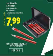 Lidl Set d'outils à frapper offre
