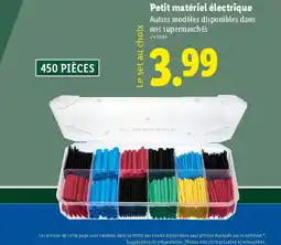 Lidl Petit matériel électrique offre