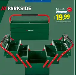 Lidl PARKSIDE Boîte à outils offre