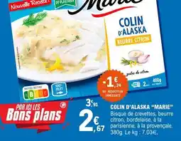 E.Leclerc COLIN D'ALASKA “MARIE” offre
