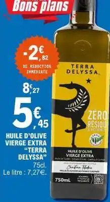 E.Leclerc Huile D'olive Vierge Extra Terra Delyssa offre