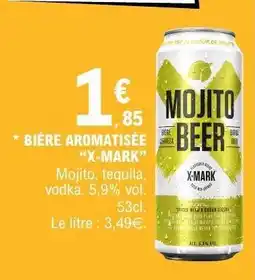 E.Leclerc BIÈRE AROMATISÉE “X-MARK” offre