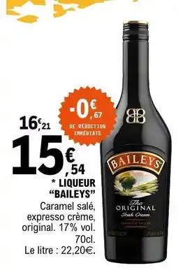 E.Leclerc Liqueur 'Baileys' offre