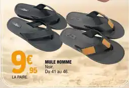 E.Leclerc Mule Homme offre