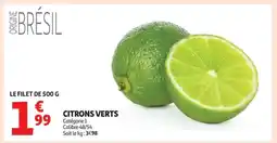 Auchan Citrons Verts offre