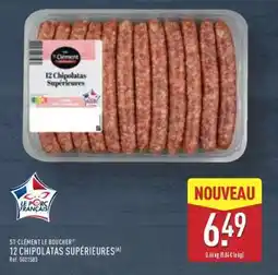 ALDI 12 Chipolatas Supérieures offre