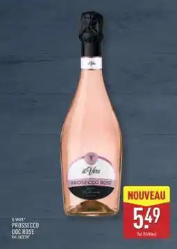 ALDI IL VERS PROSECCO DOC ROSE offre