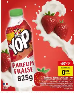 Supeco Yop Yop Parfum Fraise offre