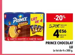 Supeco Lu Prince chocolat offre