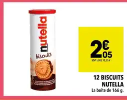 Supeco Nutella 12 Biscuits offre