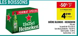 Supeco Heineken Bière blonde offre